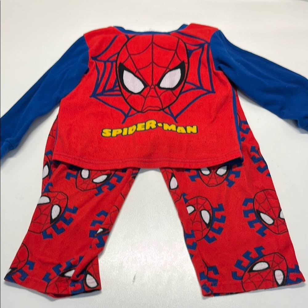 Spider-Man Kids Pajama Set - Red and Blue